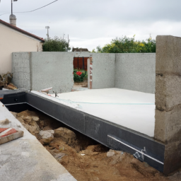 Agrandissement terrasse pour jardin suspendu Forbach